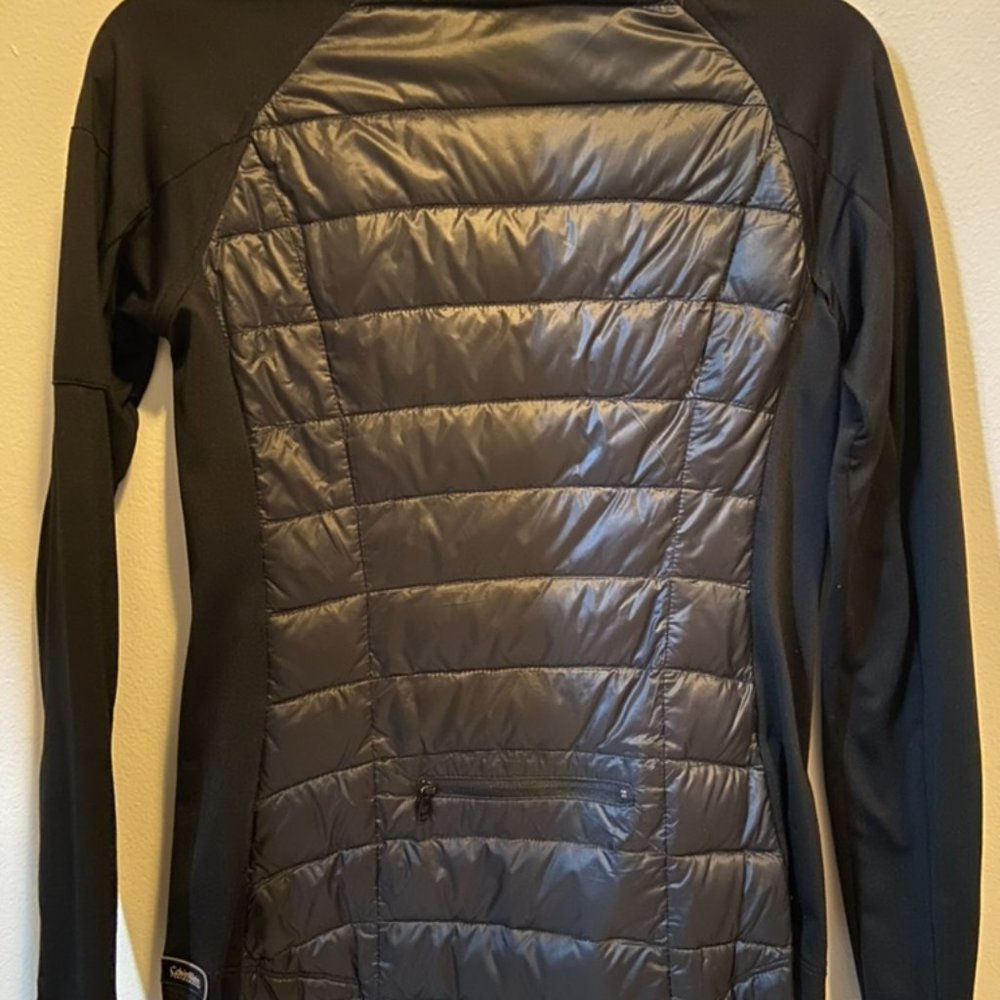 Duck Down Zip Up Activewear Winter Ski Snowboarding Skiing - Picture 2 of 6